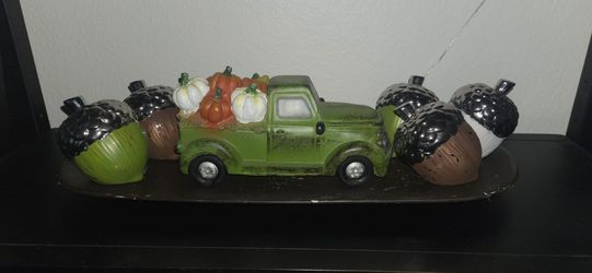 Fall decor centerpiece
