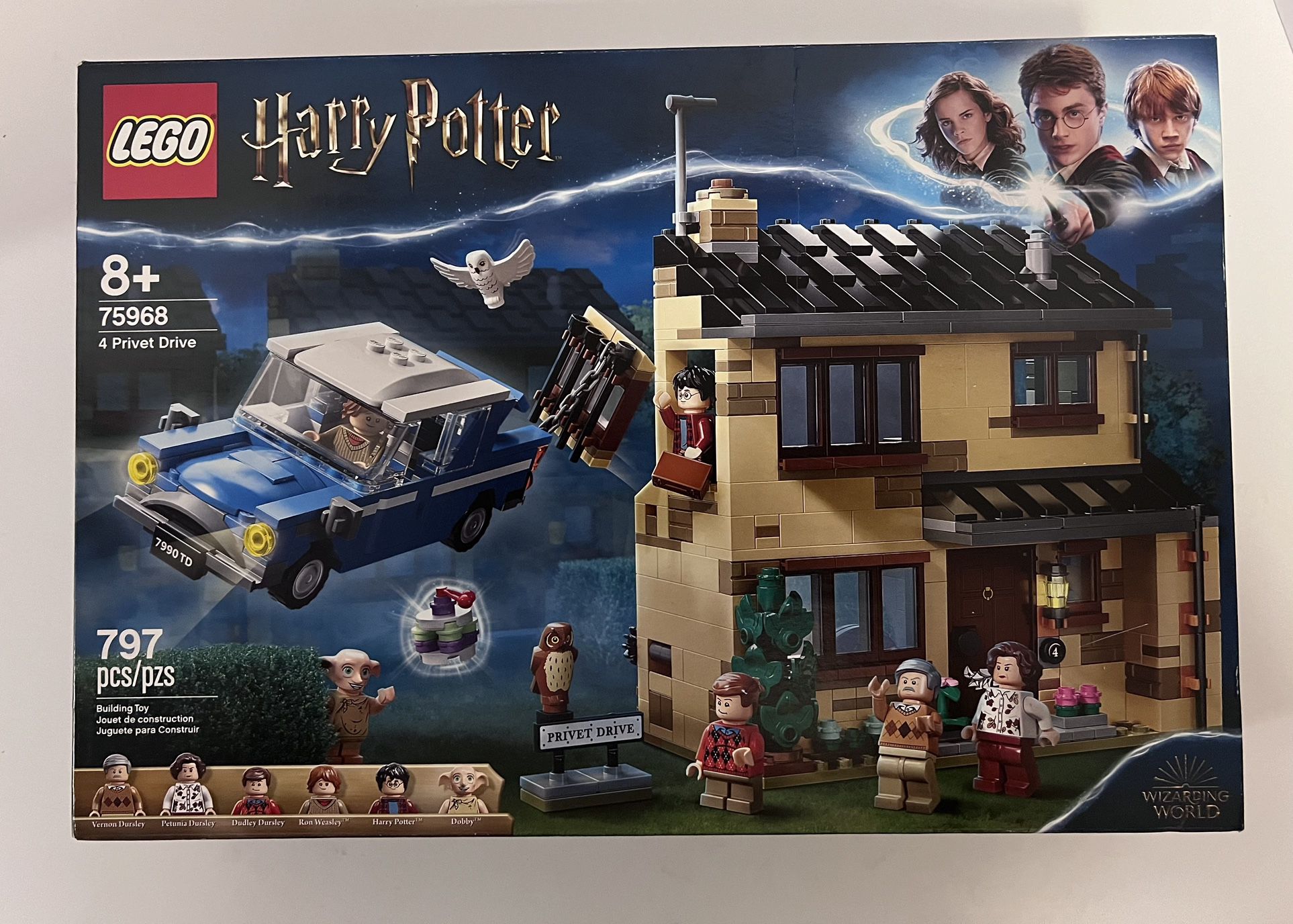 Lego Harry Potter 75968 4 Privet Drive NIB Damaged Box But Bags Are Unopened