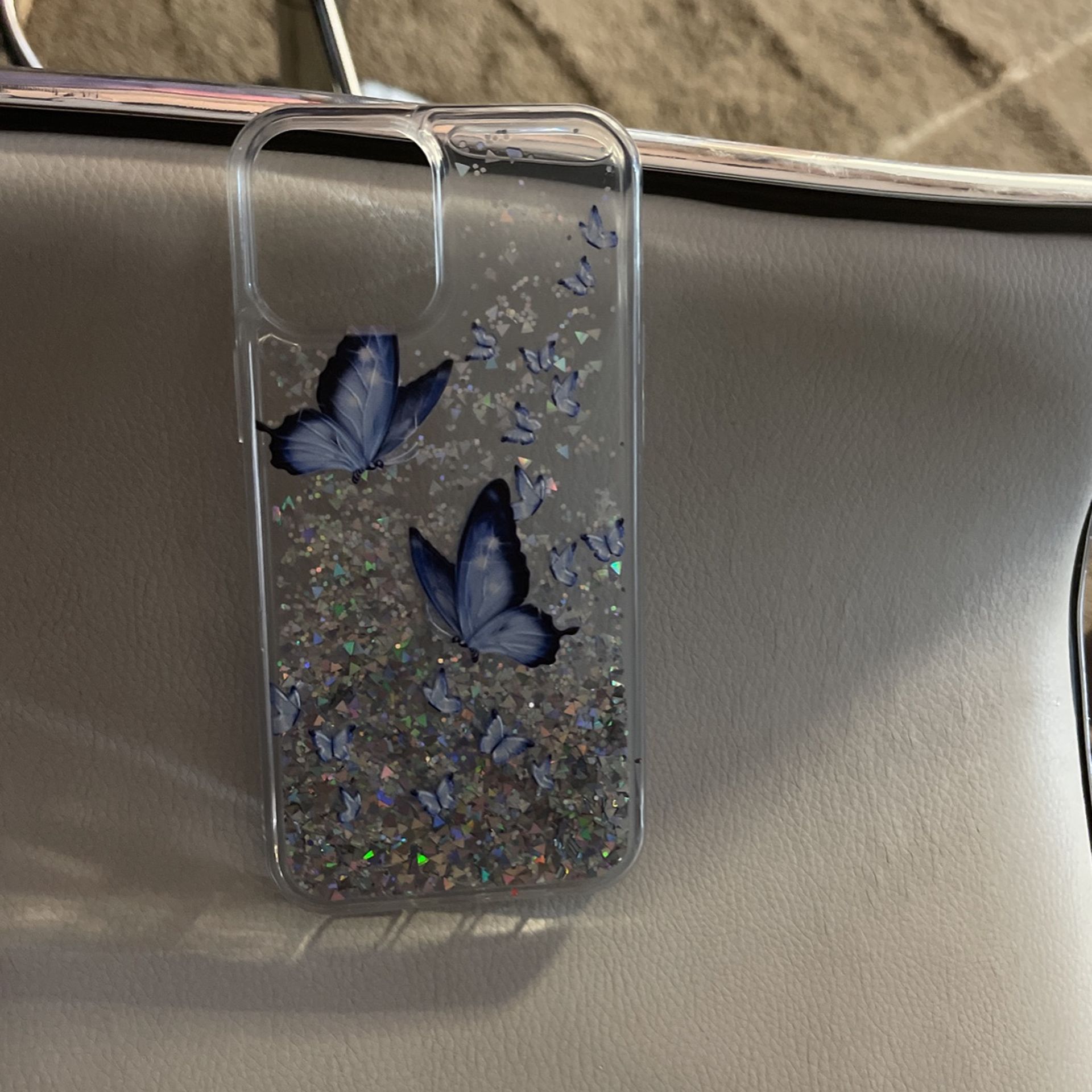 Iphone 12 pro max water case butterfly