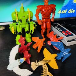 VINTAGE 1986 SILVERHAWKS FIGURES