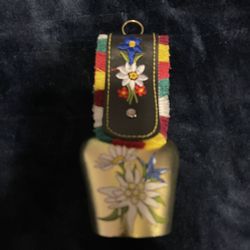 Swiss Hand Painted Bell New $20