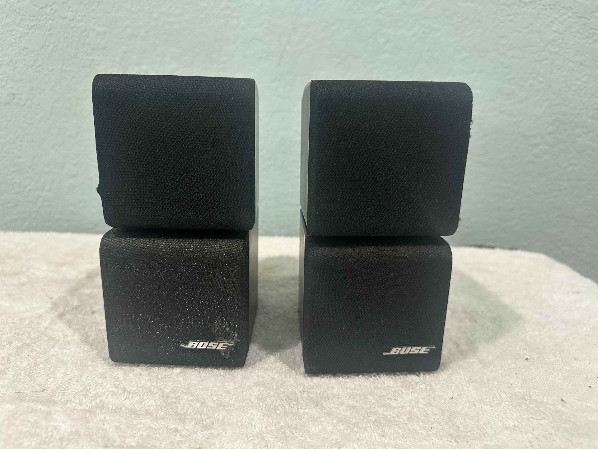 Bose redline double cube speakers PAIR