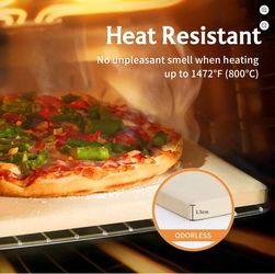Big Horn Outdoor 16 inch Square Pizza Stone