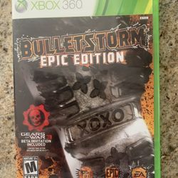 Xbox 360 Bullet Storm Epic Edition 
