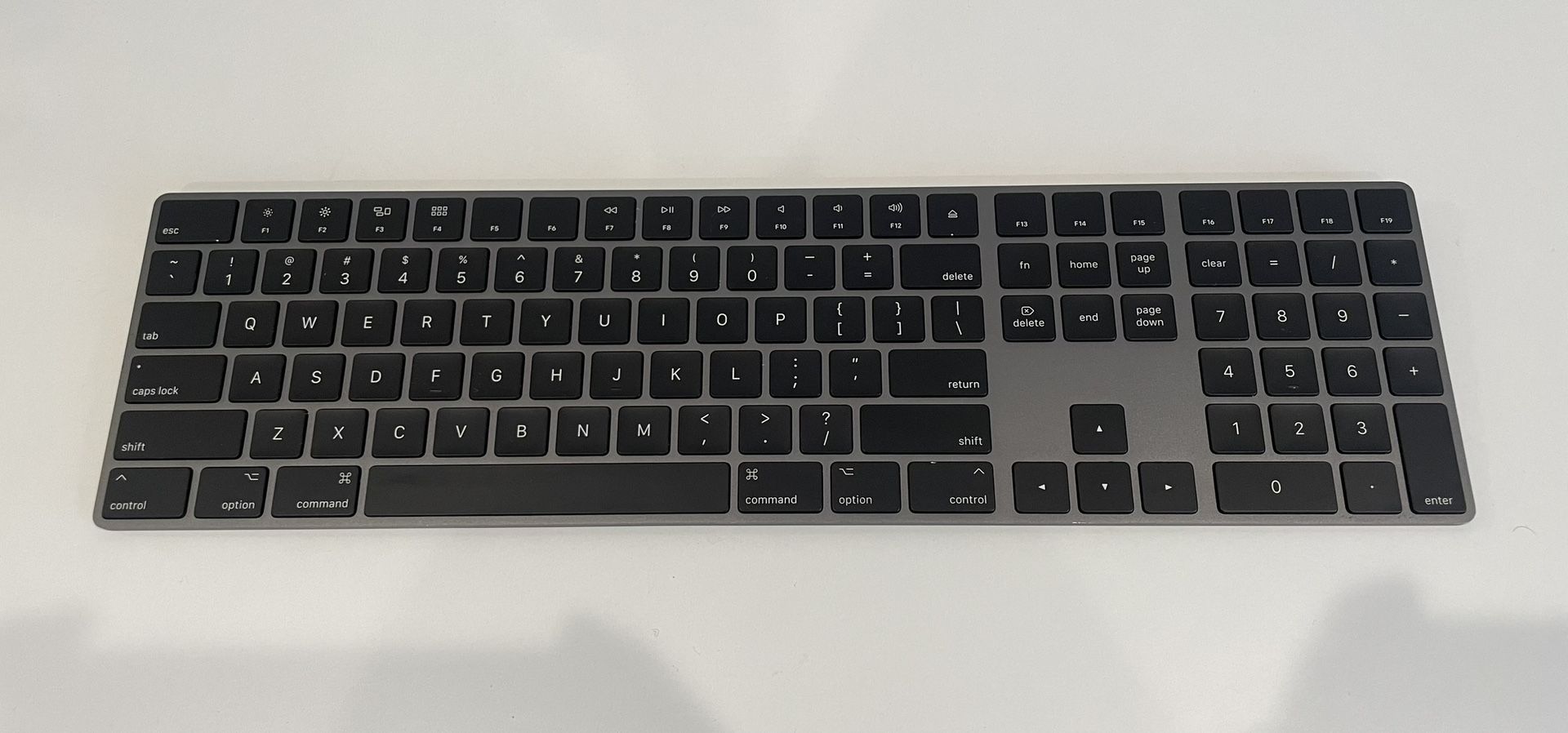 Apple - Magic Keyboard with Numeric Keypad - Space Gray