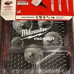 Milwaukee Hole Dozer Bi-Metal General Purpose Hole Saw and Reciprocating Saw Set with PACKOUT Case (20-Piece)