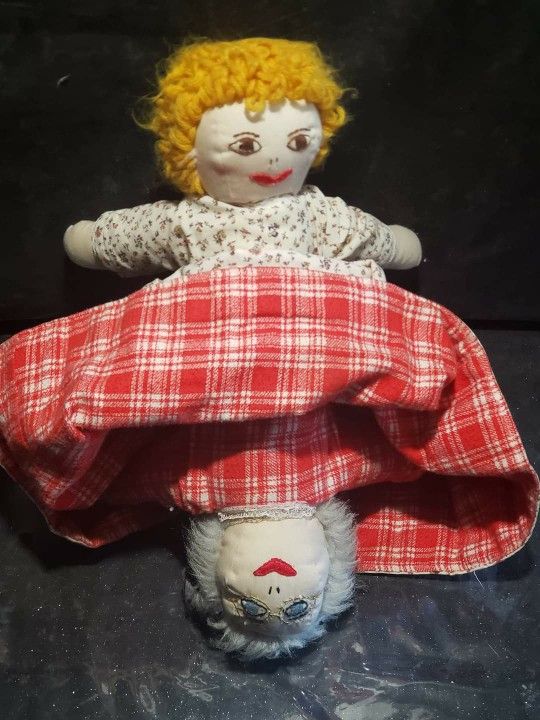 The Antique Topsy-turvy Doll