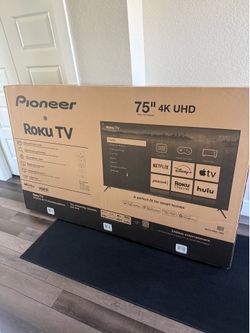 Pioneer 75” Roku TV