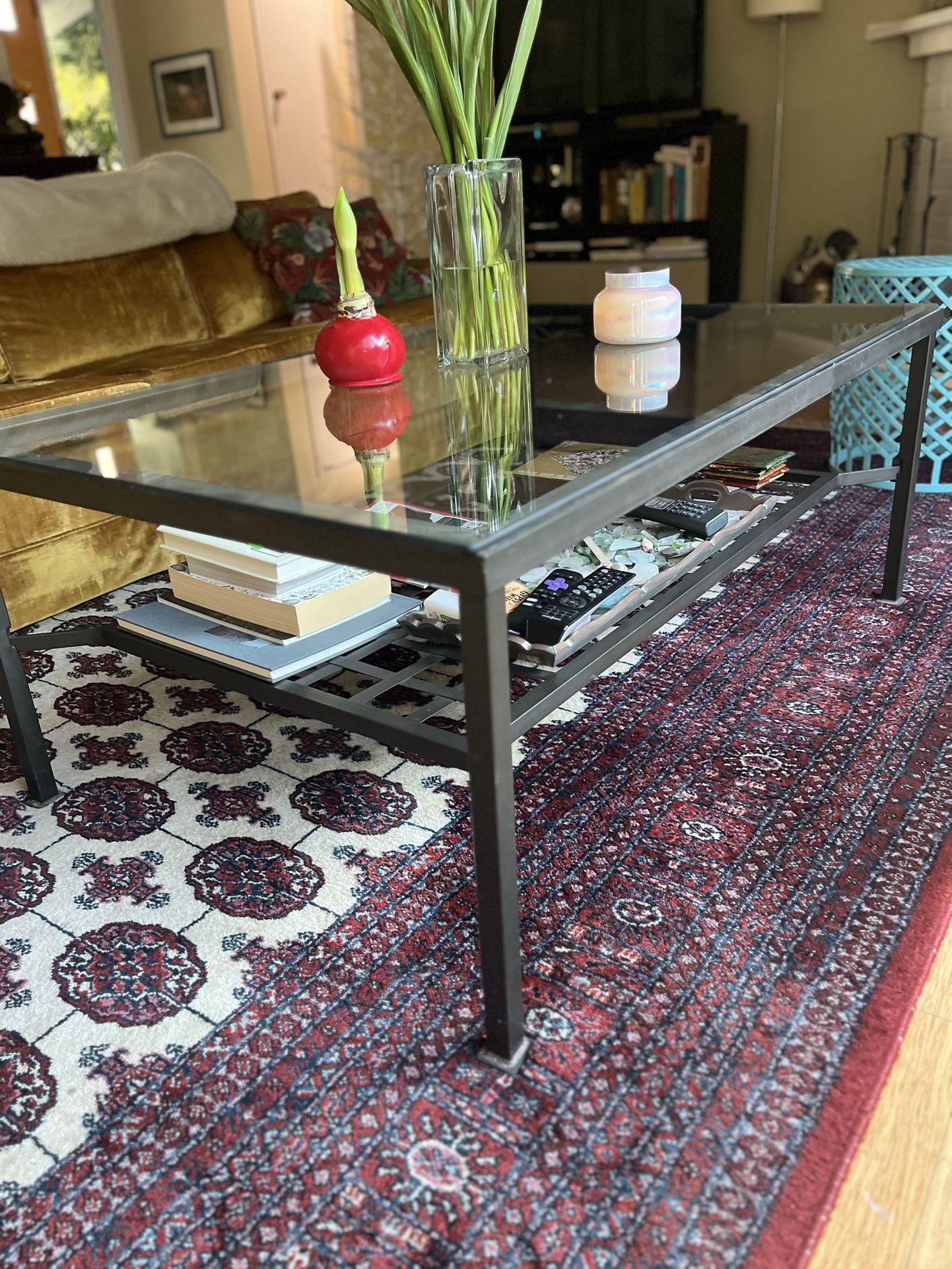 Coffee Table With Glass Top