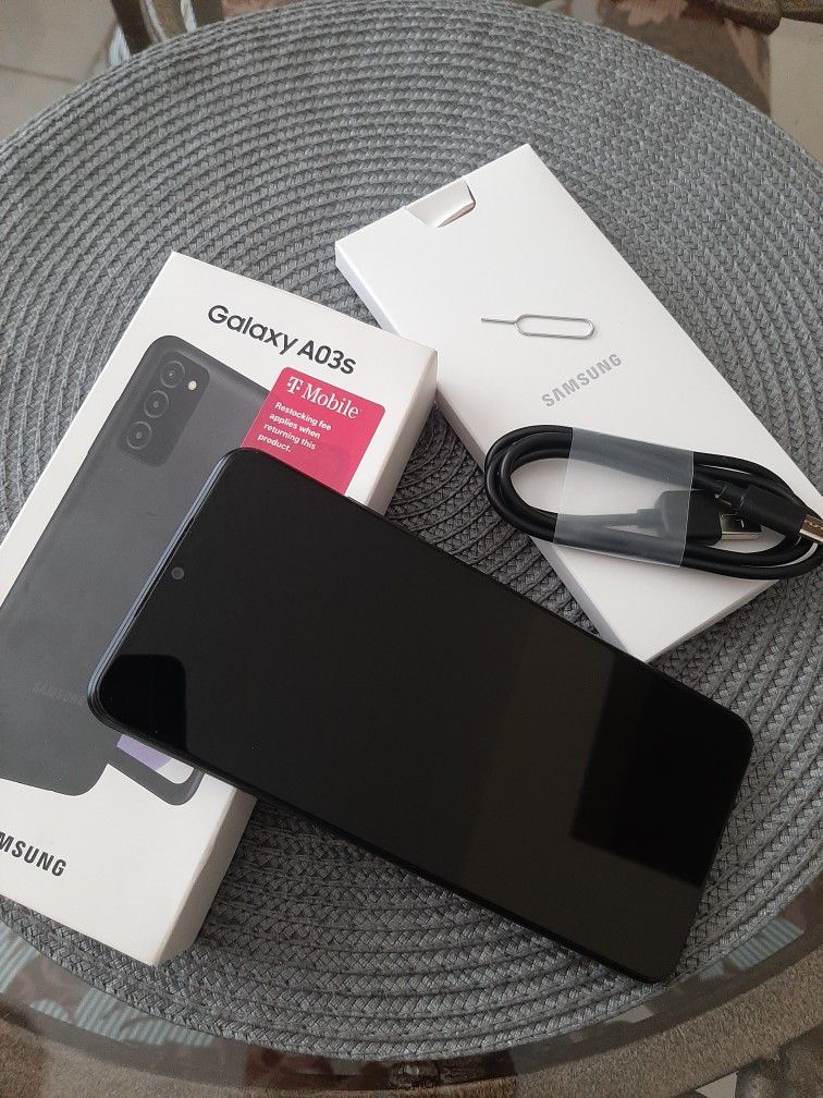 Unlocked Samsung Galaxy A03s 32GB Negro Smartphone