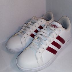 Womans Shoes Size 6 Adidas Red And White