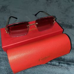 Cartier Rimless Sunglasses — Brand New, Full Set