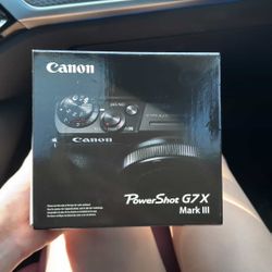 Canon PowerShot G7 X Mark III 20.1 Megapixel Digital Camera - Black 
