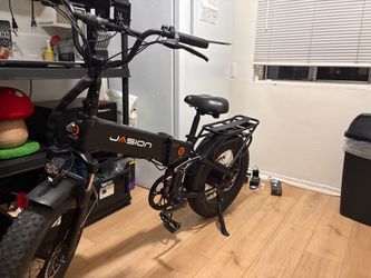Jasion Electric Folding Fat Tire E-Bike