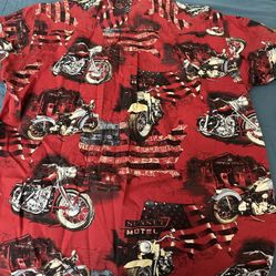 Clearwater Motorcycle  Men’s Short Sleeve Size M