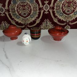 Vintage Japanese Lacquerware & Miscellaneous 