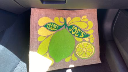 Trader Joe’s jute tote bag new