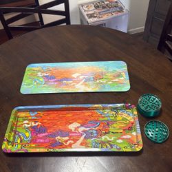 Ash Tray and Grinder 