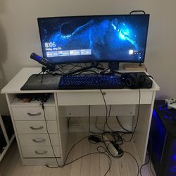 White Desk