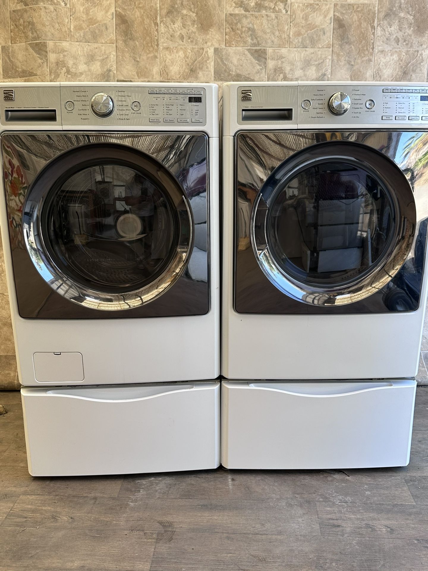 Kenmore Set Gas Laundry