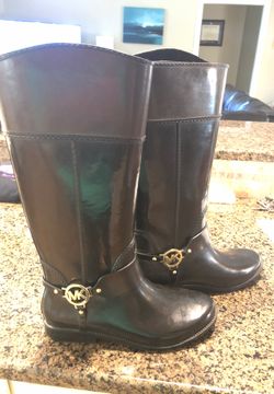 Michael Kors Rain Boots Size 10