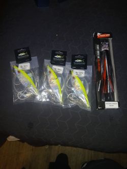 Tady lures  big  game  rigged/