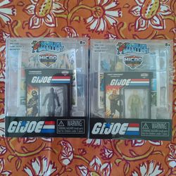 Worlds Smallest Micro figures GI Joe new