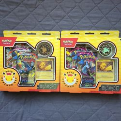 Pokemon Day 2026 Collection Pikachu Box Lot Of 2