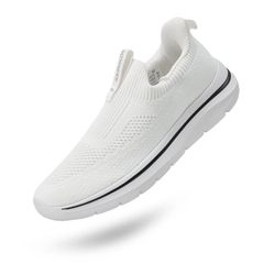 NEW - Women's Slip-on Shoes Size 7 Mesh Comfort Walking Sneakers