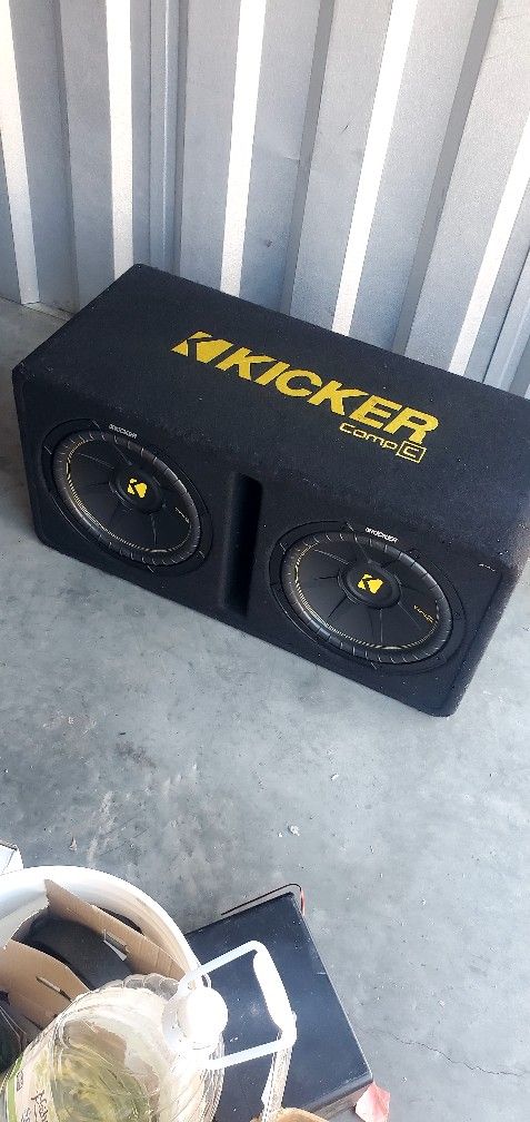 Price Firm Like New 12 Inch Kicker Comp C No Trading 