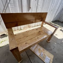 Wood Benches / Table