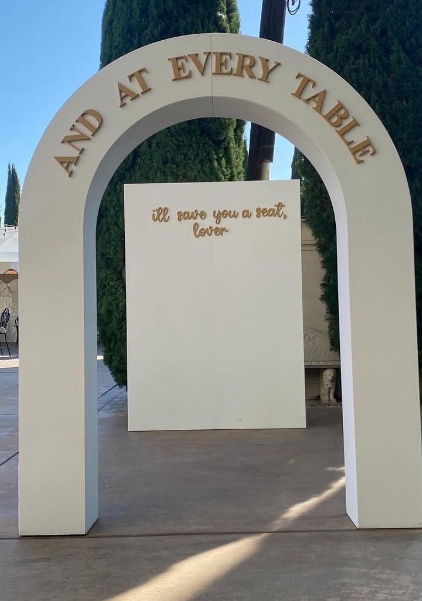 Wedding Arch & Background For Sale
