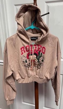 Adult Size Small Betty Boop Crop Sweater just $7