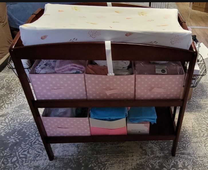 Changing Table With Pad