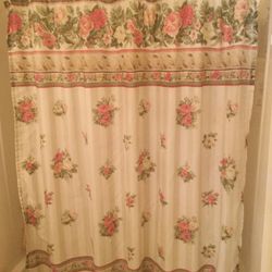 Shower Curtain With Rod And Hooks