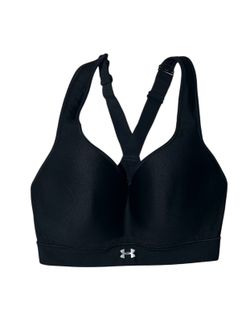 Under Armour High Impact Sports Bra, Black, Women's 32DD
