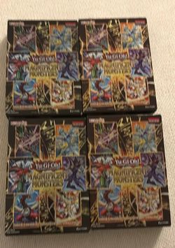 Yu-gi-oh! Magnificent Monsters Box 4 boxes.