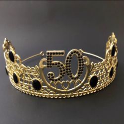 50th Birthday Crown