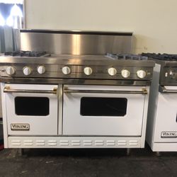 Viking Gas Range Stove 48”Wide In Stainless Steel 