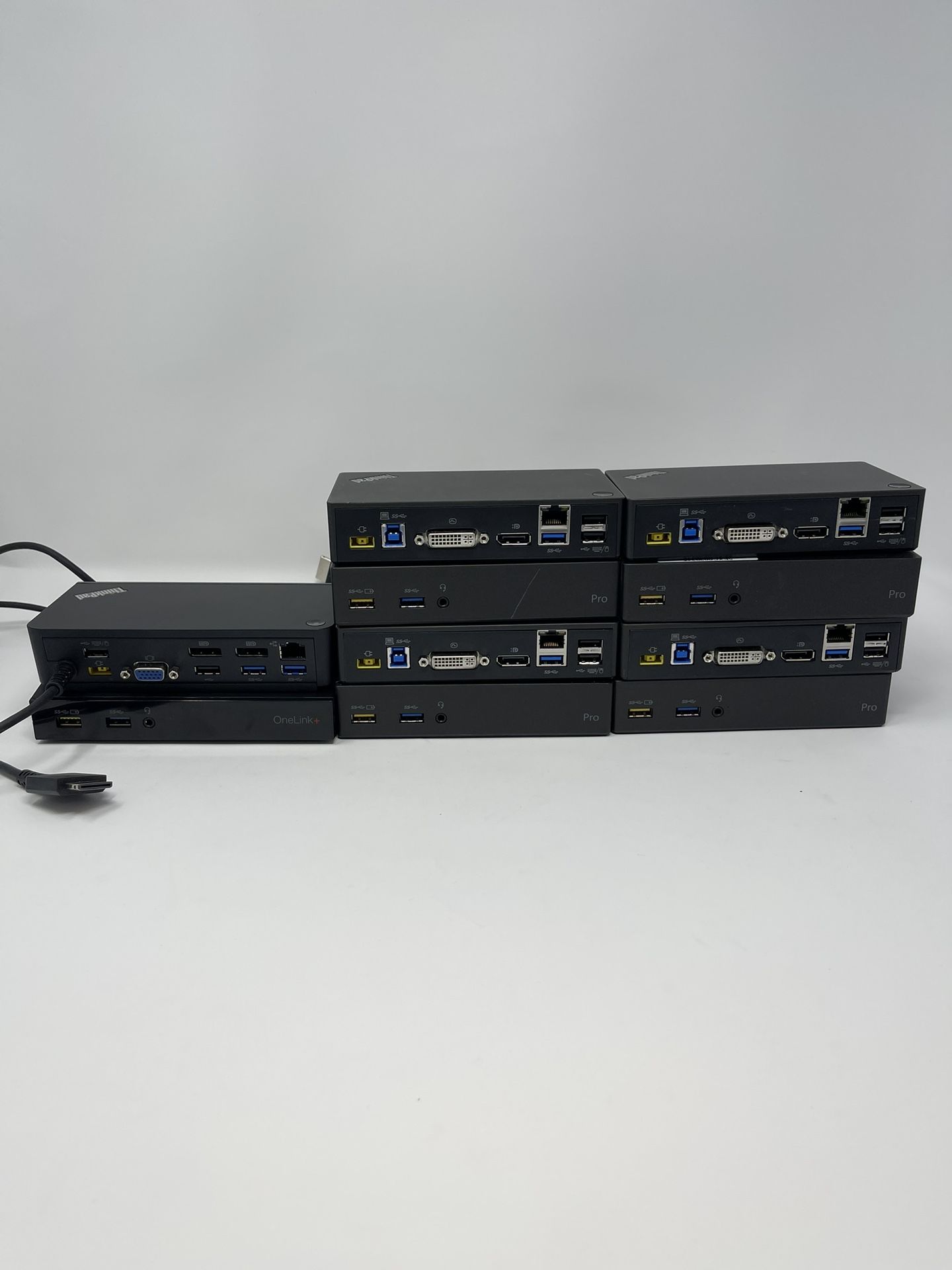 Lot Of 10 Lenovo Docking Stations 