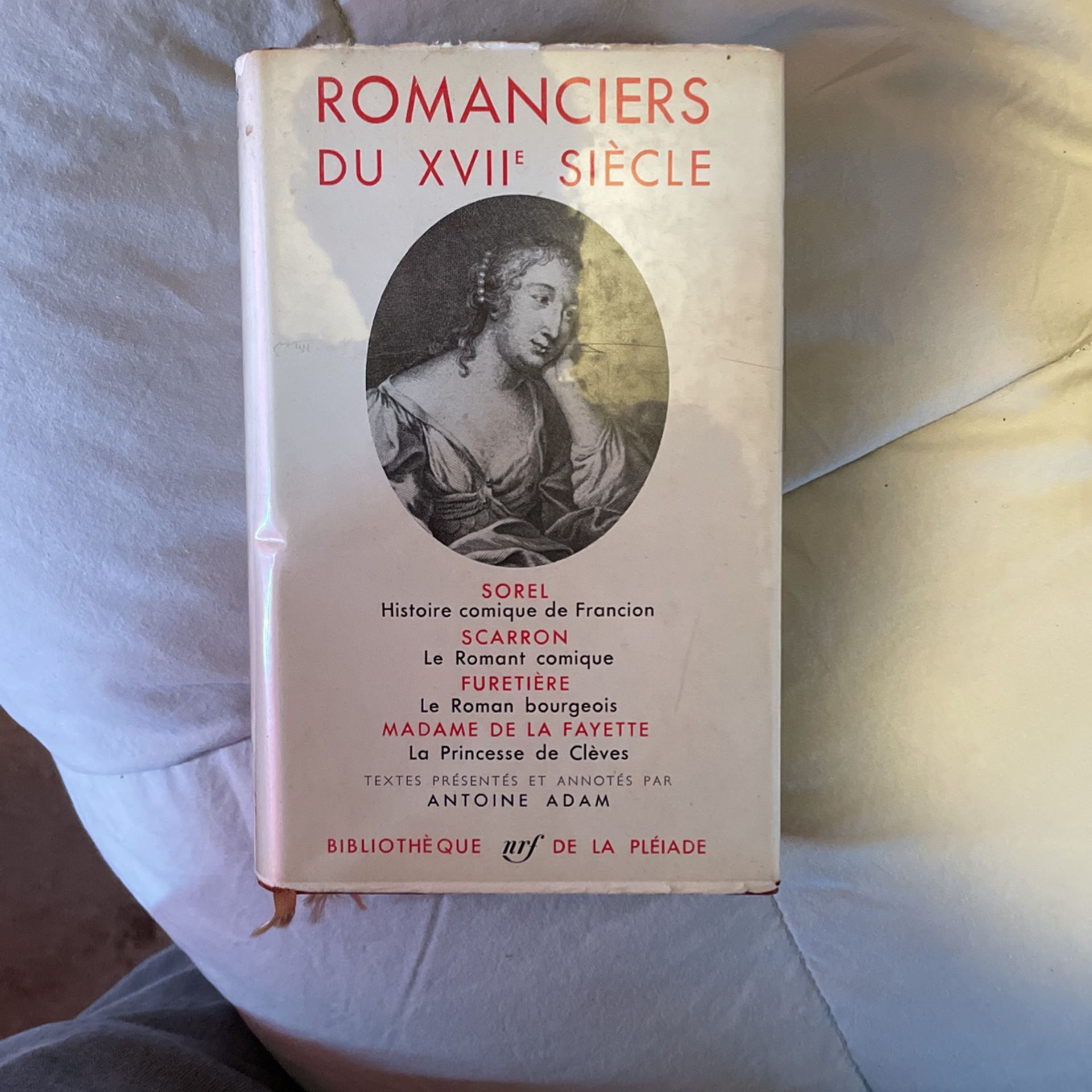 Antique Book - 1958 -   “Romanciers du XVIIe siècle” - Antoine Adam