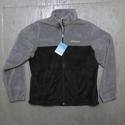 Columbia Zip up Fleece Mock Neck Mens