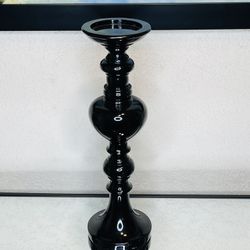 Black Tall Candle Holder
