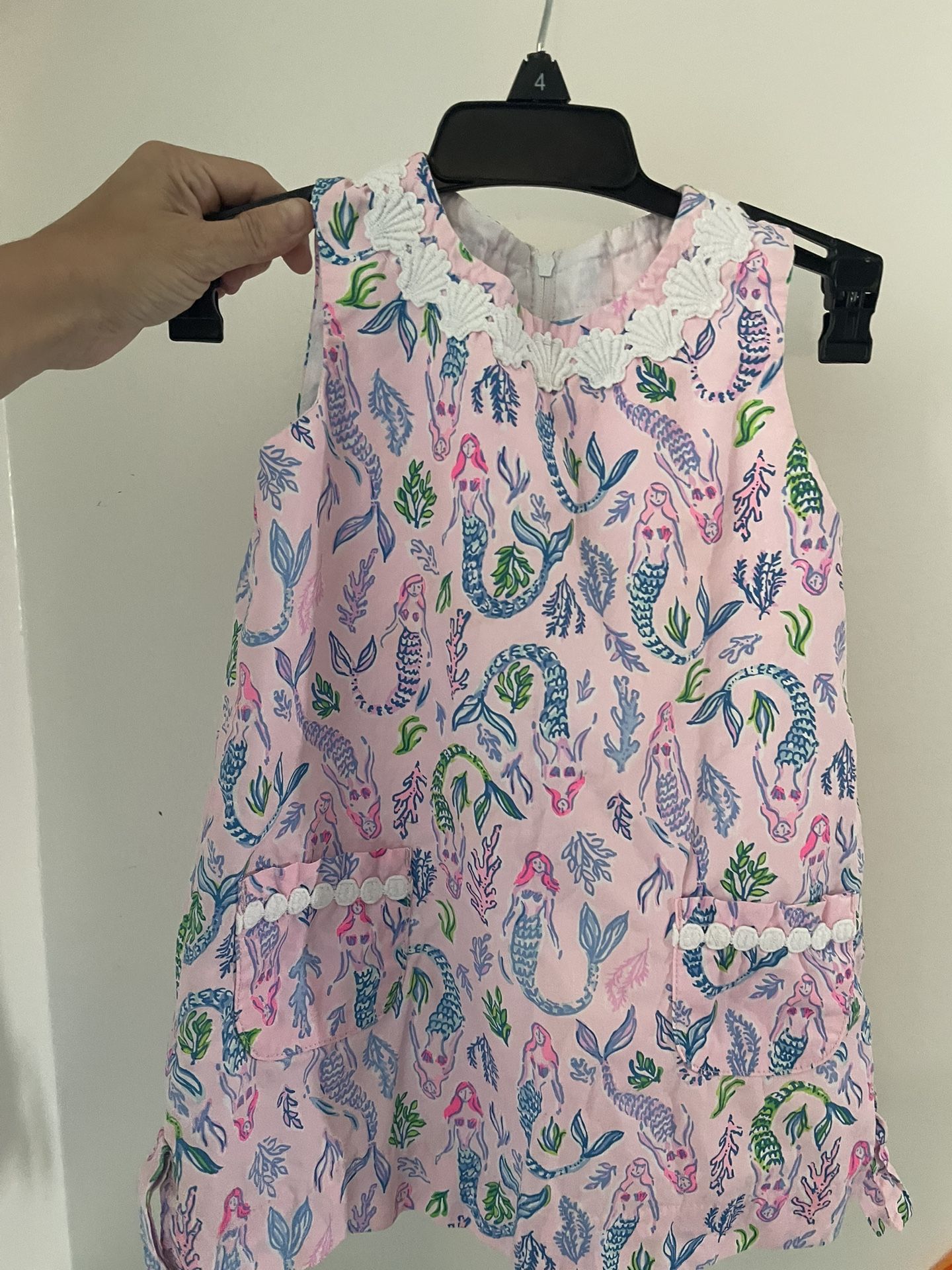 Lilly Pulitzer girls 3t Mermaid Shift Dress