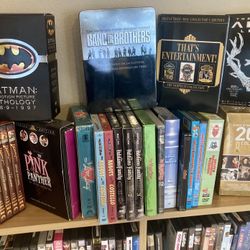 DVD Box Sets $15 EACH Pink Panther ALIEN Indiana Jones BATMAN Movies DVDS 