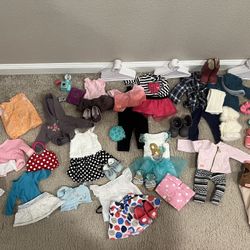 American Girl & Our Generation Doll Clothes & Shoes 
