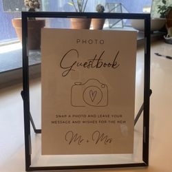 Wedding Guest Book Sign