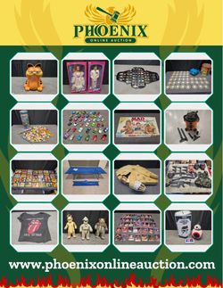Unique Collectibles: Phoenix Online Auction ends tonight!