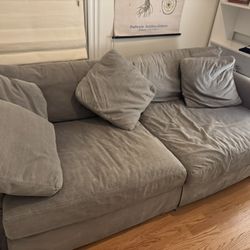 Crate & Barrel couch 