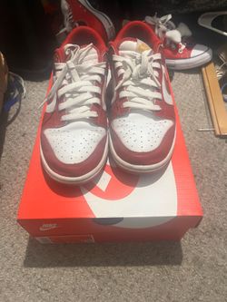 Red Nike Dunks